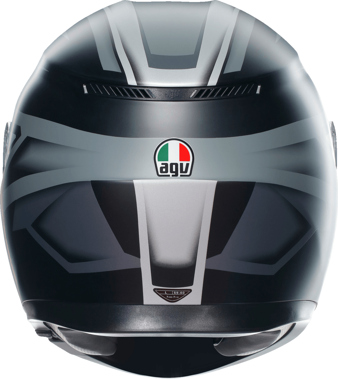 AGV K3 Helmet - Compound Matte Black/Gray