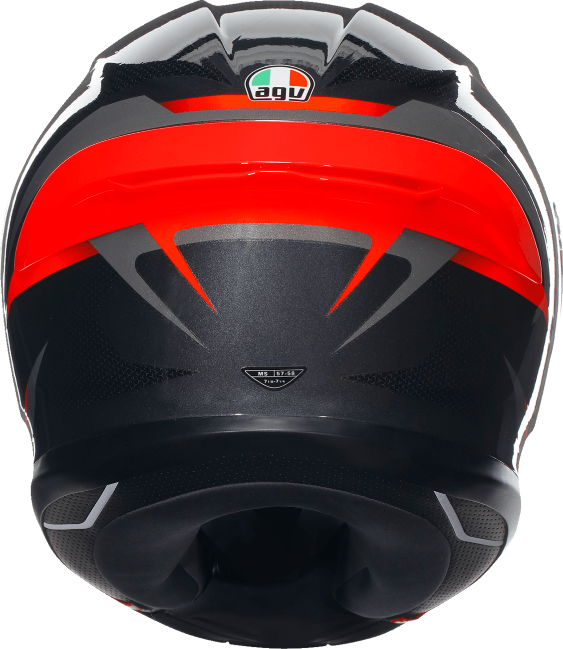 AGV K6 S Helmet - Slashcut Black/Grey/Red
